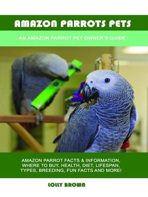cover image of Amazon Parrots Pets